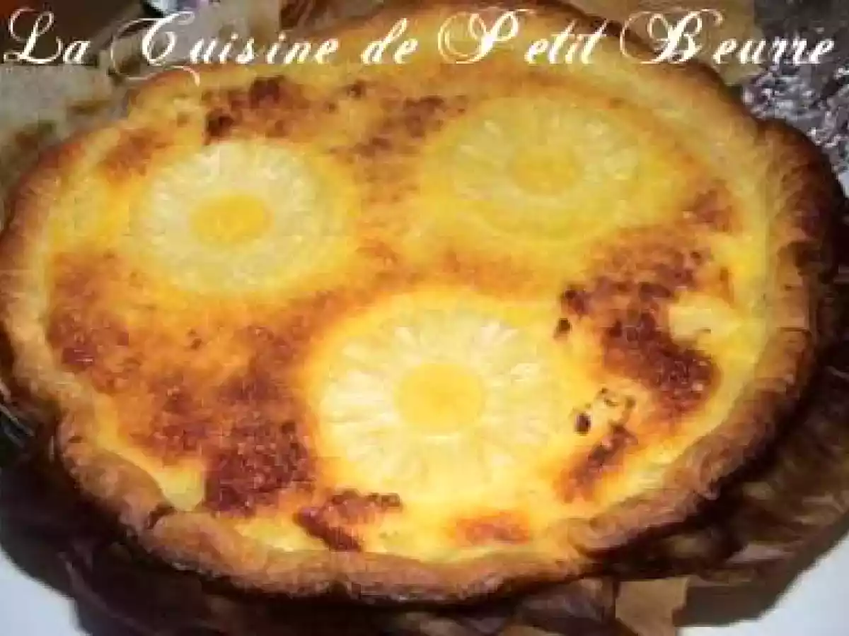 Tarte Ananas et Noix de Coco