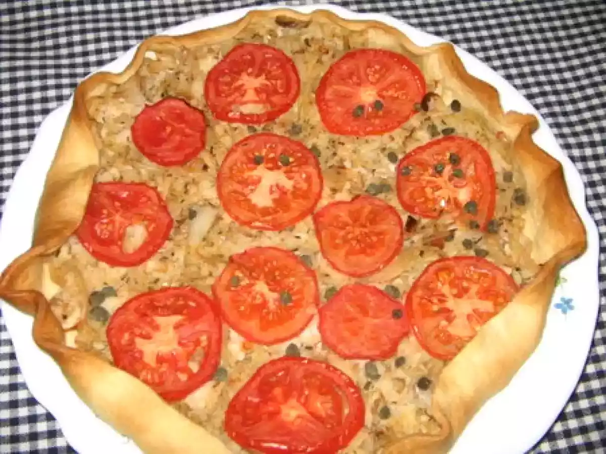 Tarte au cabillaud light