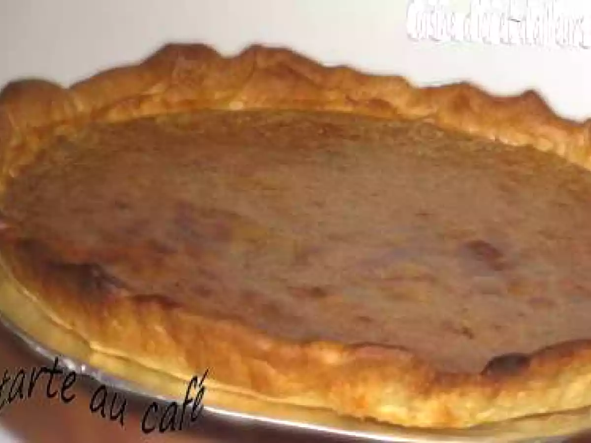 Tarte au café