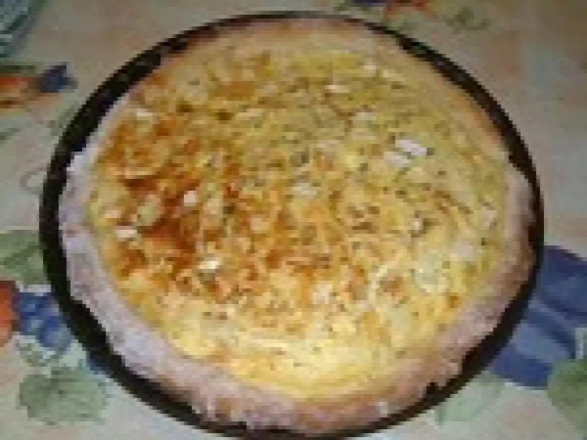 Tarte au camembert allégé