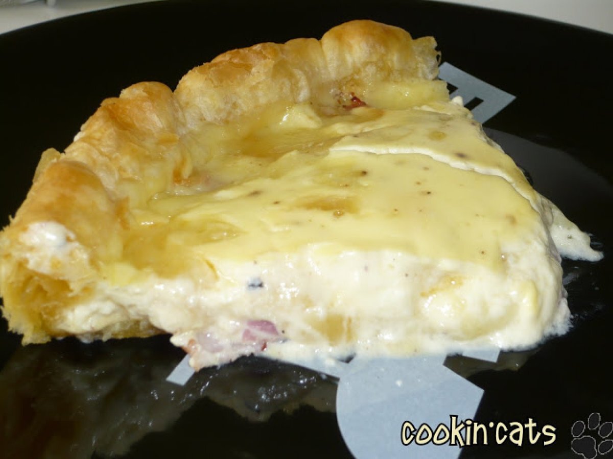 Recette de tarte au cantal savoureuse et facile à réaliser