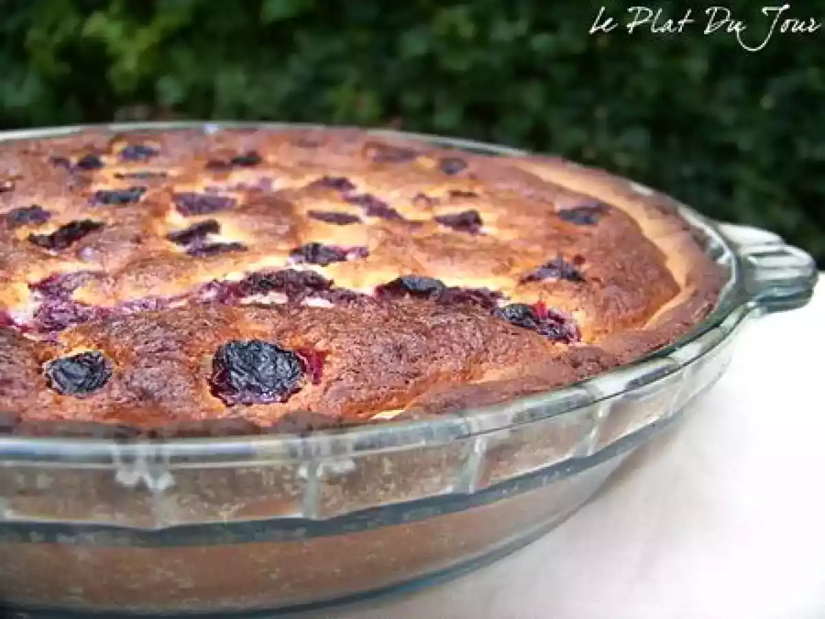 Tarte au chocolat blanc et aux cerises - photo 3