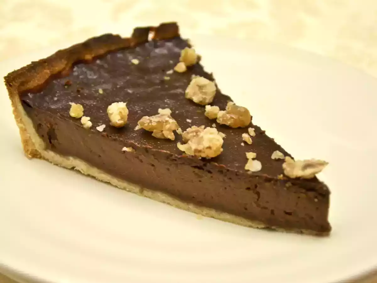 Tarte au chocolat et aux marrons glacés - photo 2