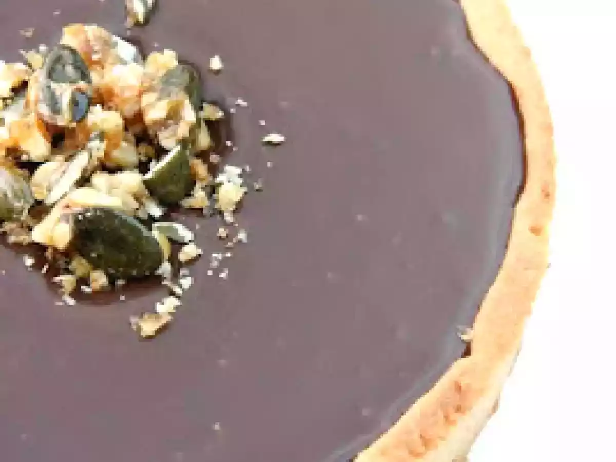 Tarte au chocolat noir de Thierry Mulhaupt