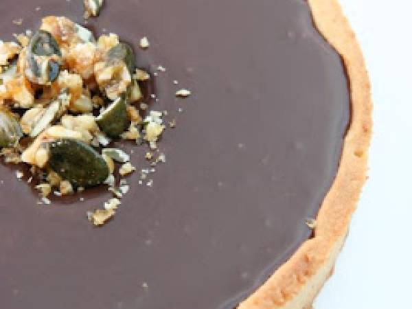 Tarte au chocolat noir de Thierry Mulhaupt