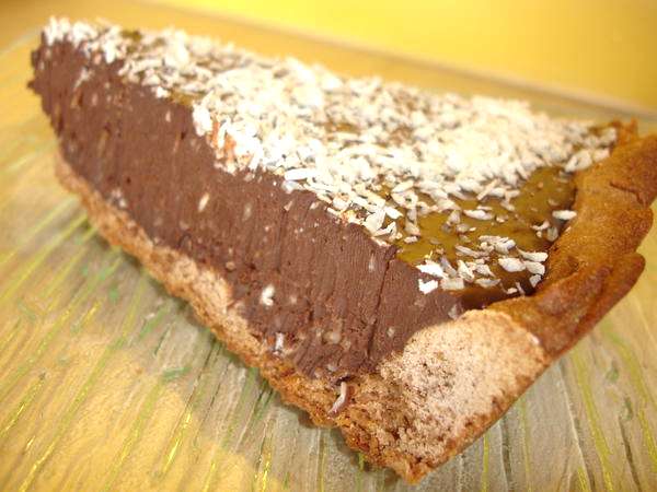 Tarte Au Chocolat Noir Et A La Noix De Coco Recette Ptitchef
