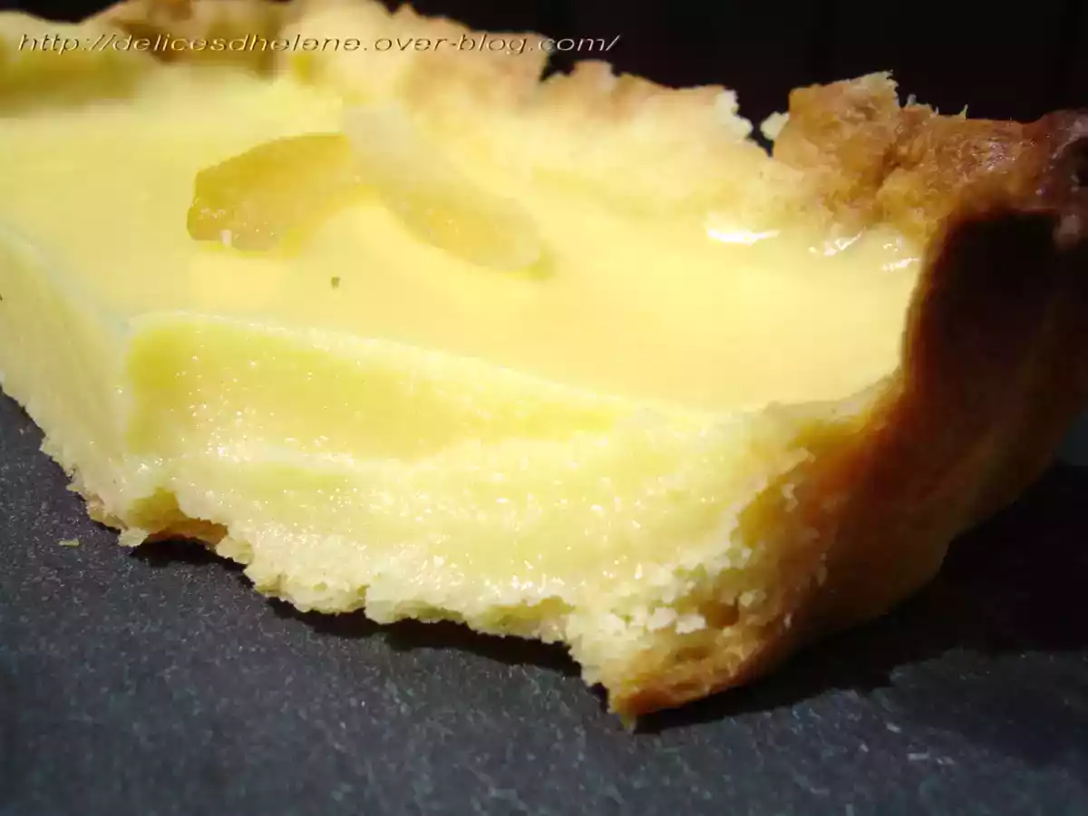 TARTE AU CITRON ALLEGEE
