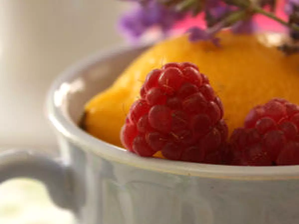 Tarte au citron, au mascarpone, framboise et lavande - photo 4