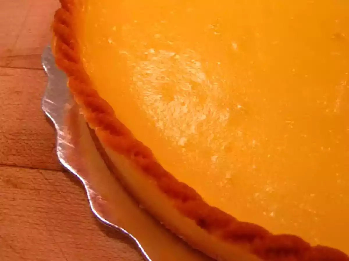 Tarte au citron bien citronnée!