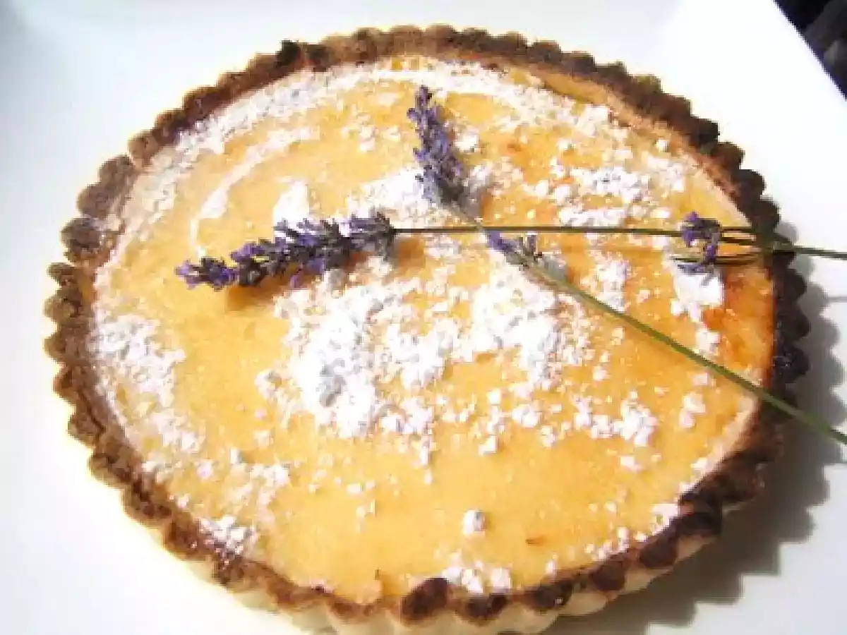 Tarte au citron et aux fleurs de lavande - photo 3