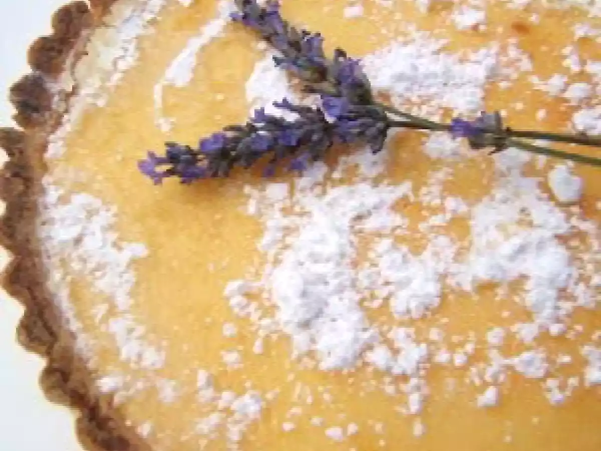 Tarte au citron et aux fleurs de lavande - photo 4