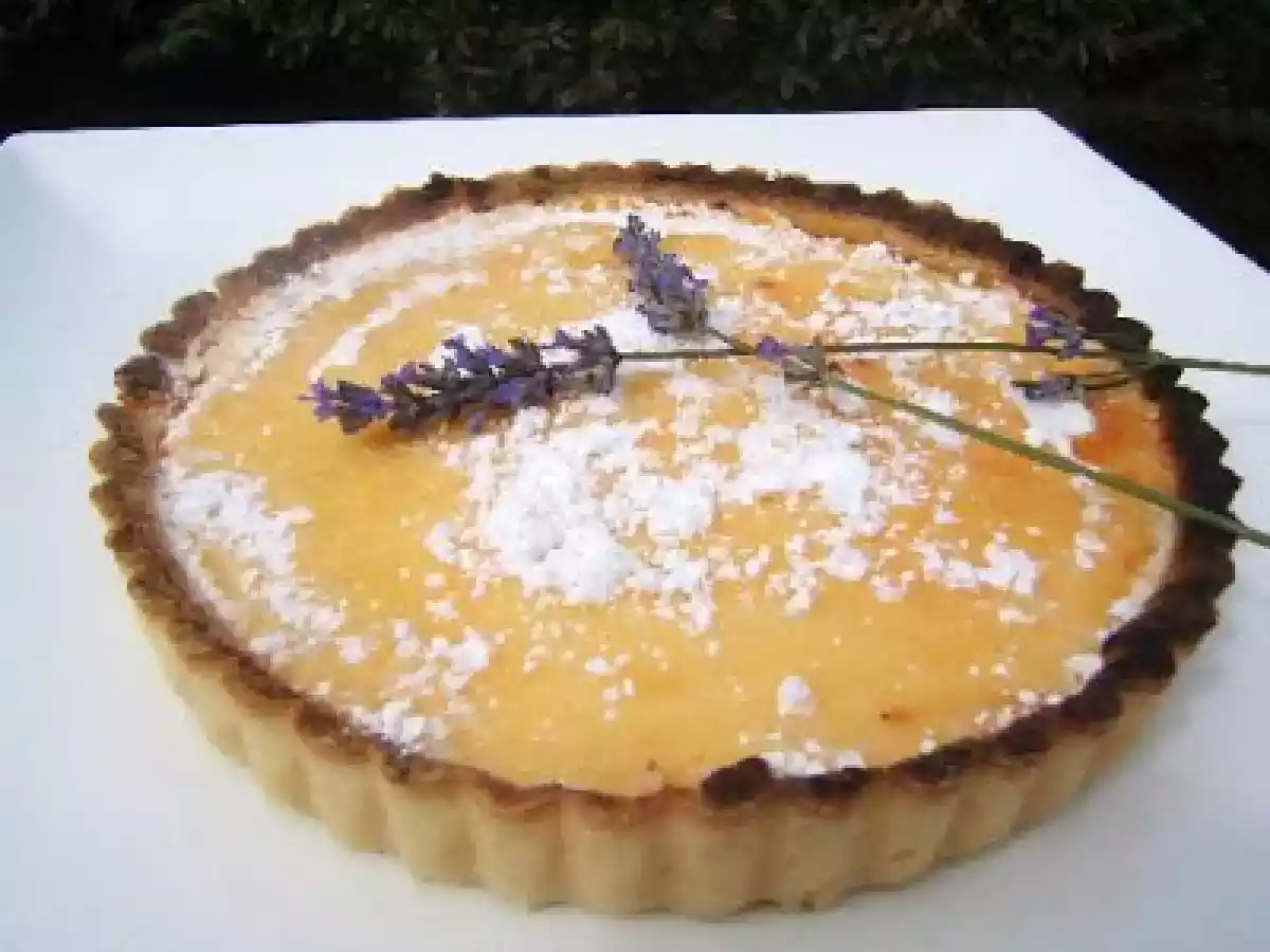Tarte au citron et aux fleurs de lavande - photo 5