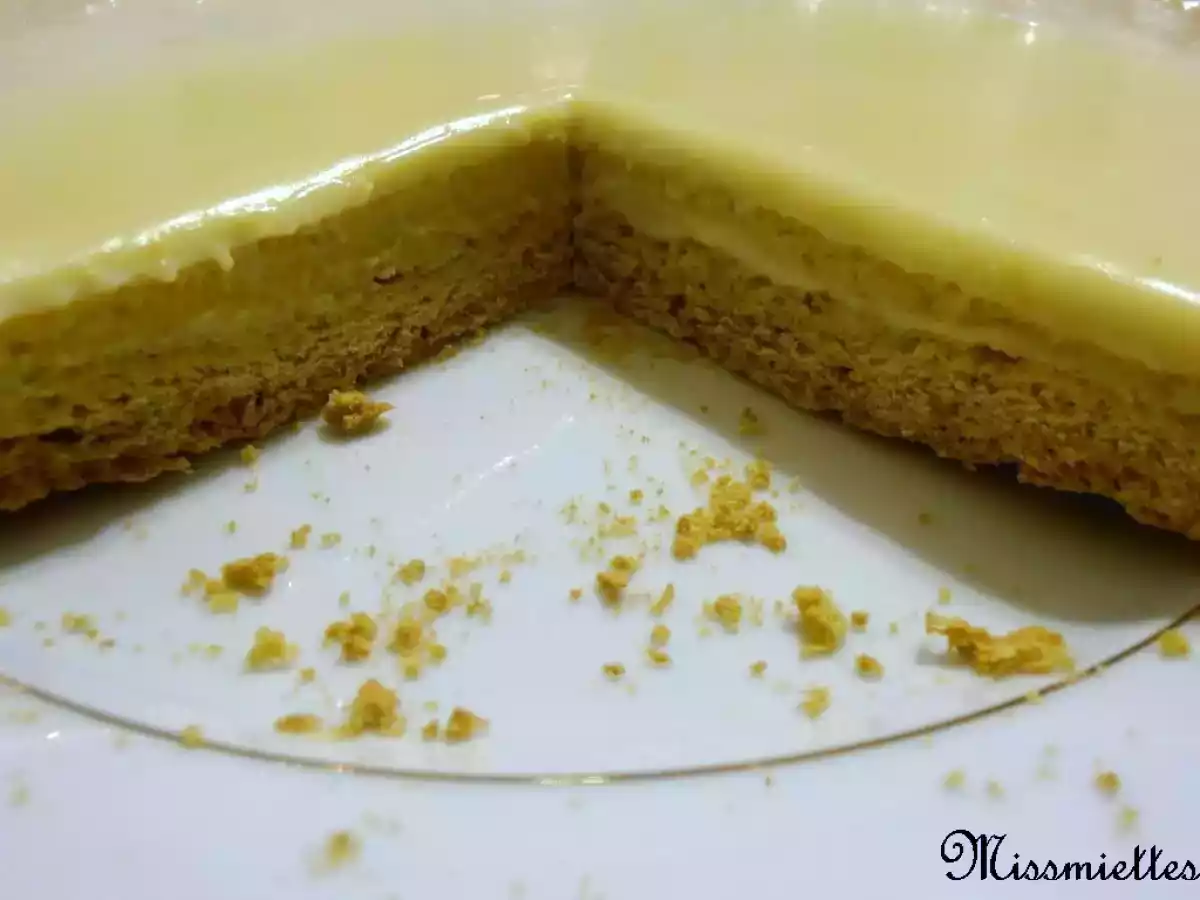 Tarte au citron et chocolat blanc