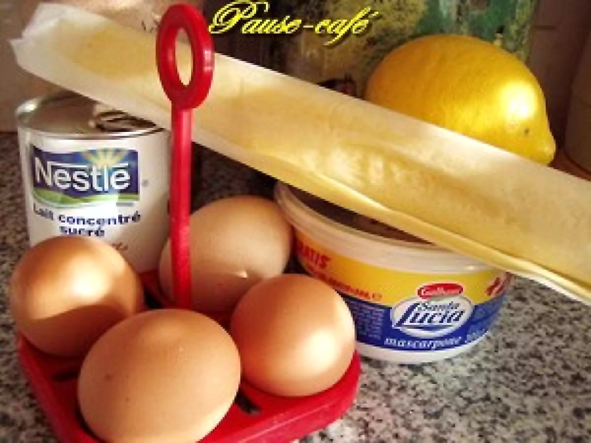 Tarte au citron et mascarpone (et surtout meringuée) - photo 2