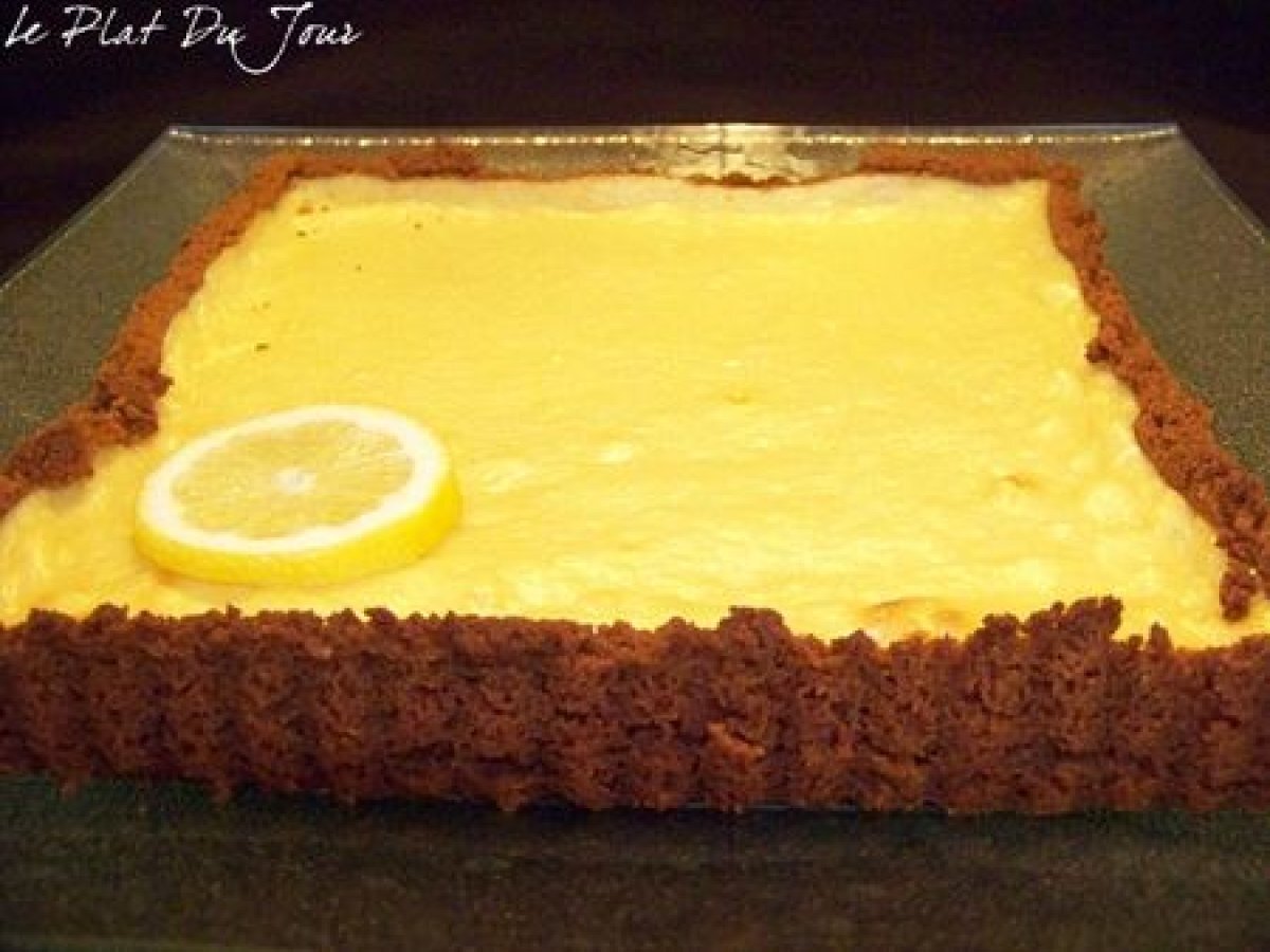 tarte au citron facile rapide