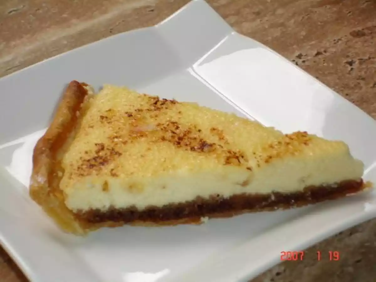 Tarte au citron façon cheesecake