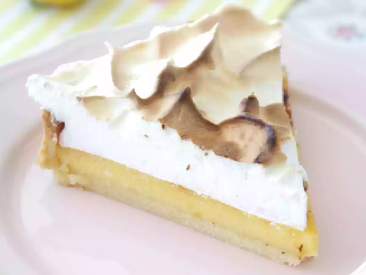 Tarte au citron meringuée facile