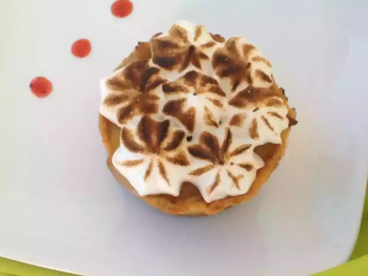 Tarte au citron meringuée individuelle - photo 2