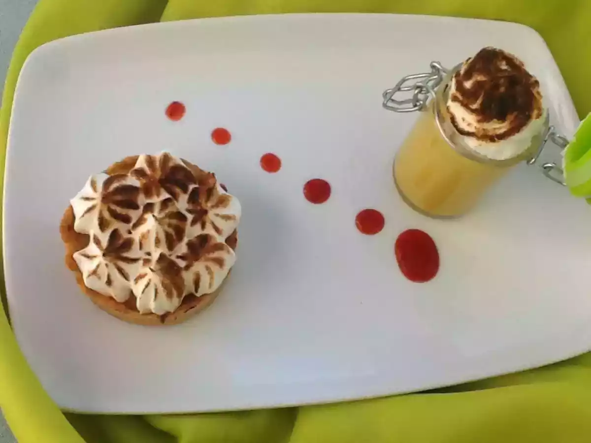 Tarte au citron meringuée individuelle - photo 3