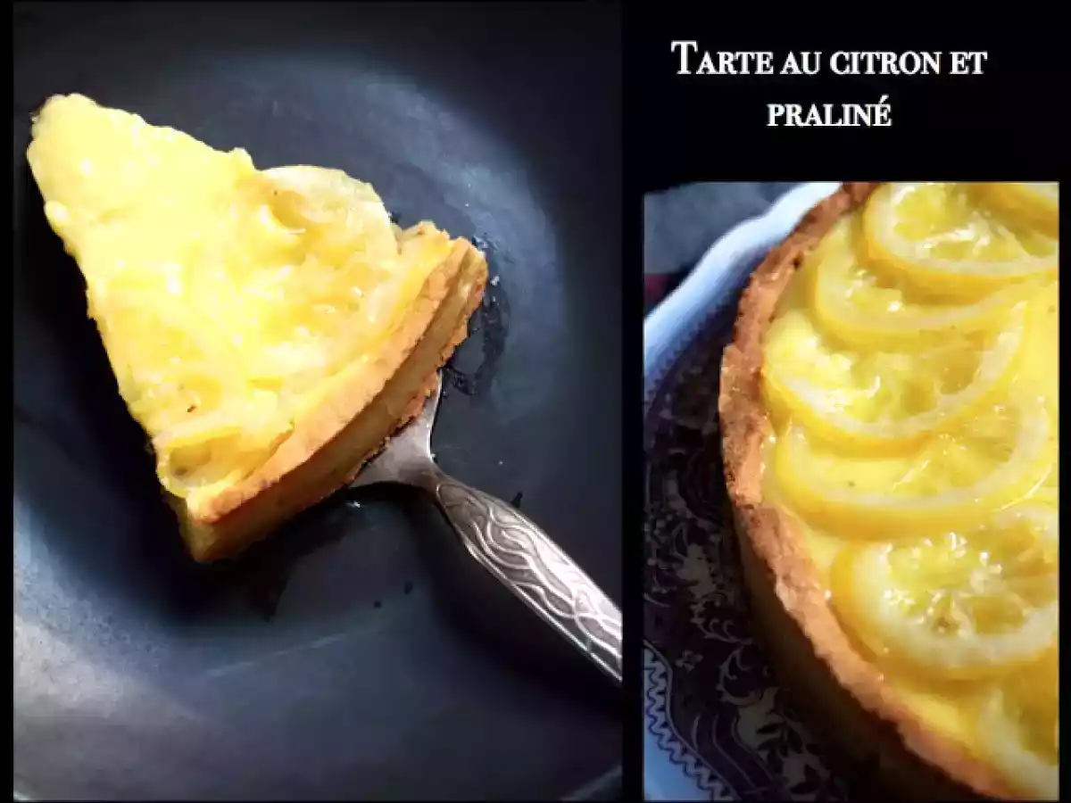 Tarte au citron praliné - photo 2