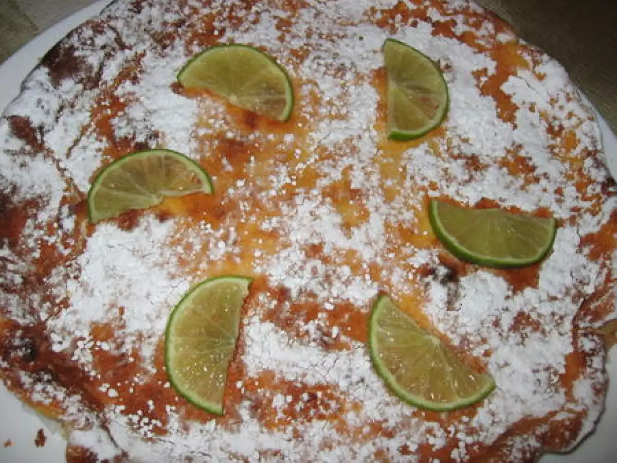 Tarte au citron vert et au chocolat blanc - photo 2