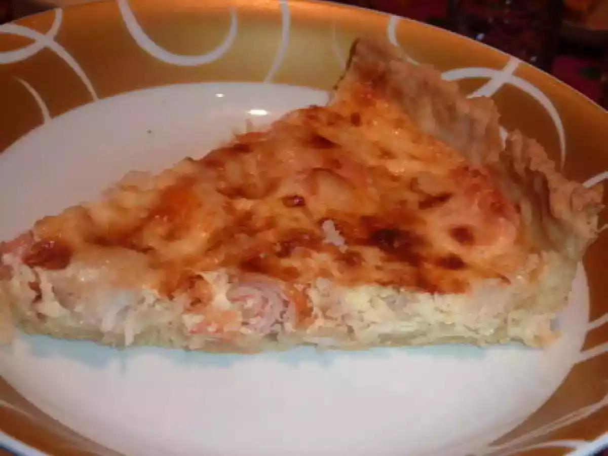 Tarte au crabe et au saumon fumé - photo 2