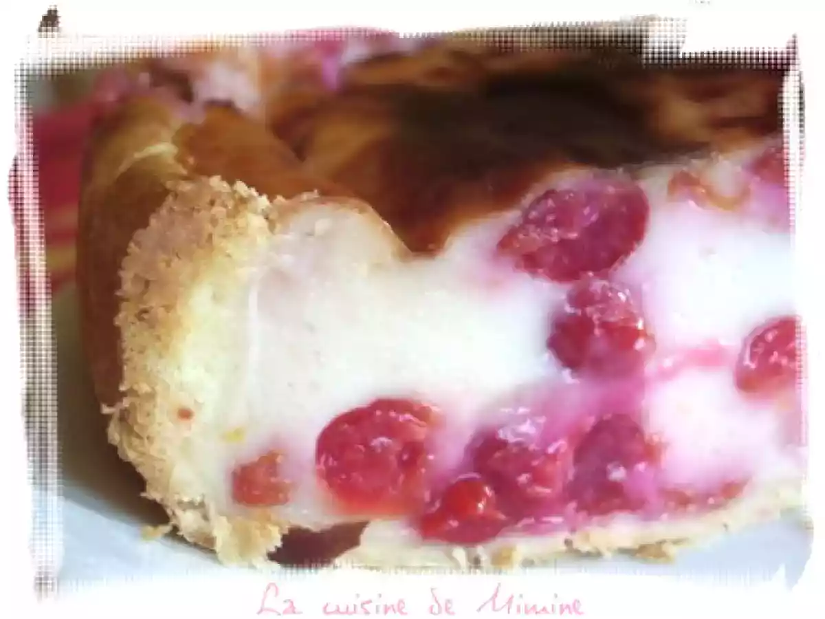 Tarte au flan et aux cerises aigres - photo 3