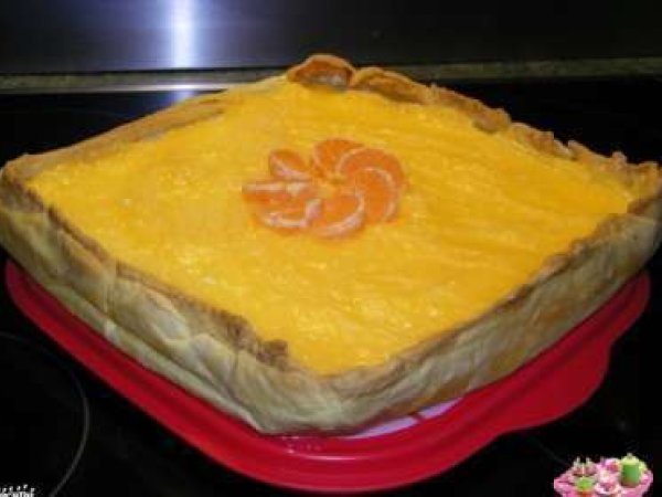 Tarte Au Fromage Blanc A L Orange Curd Recette Ptitchef