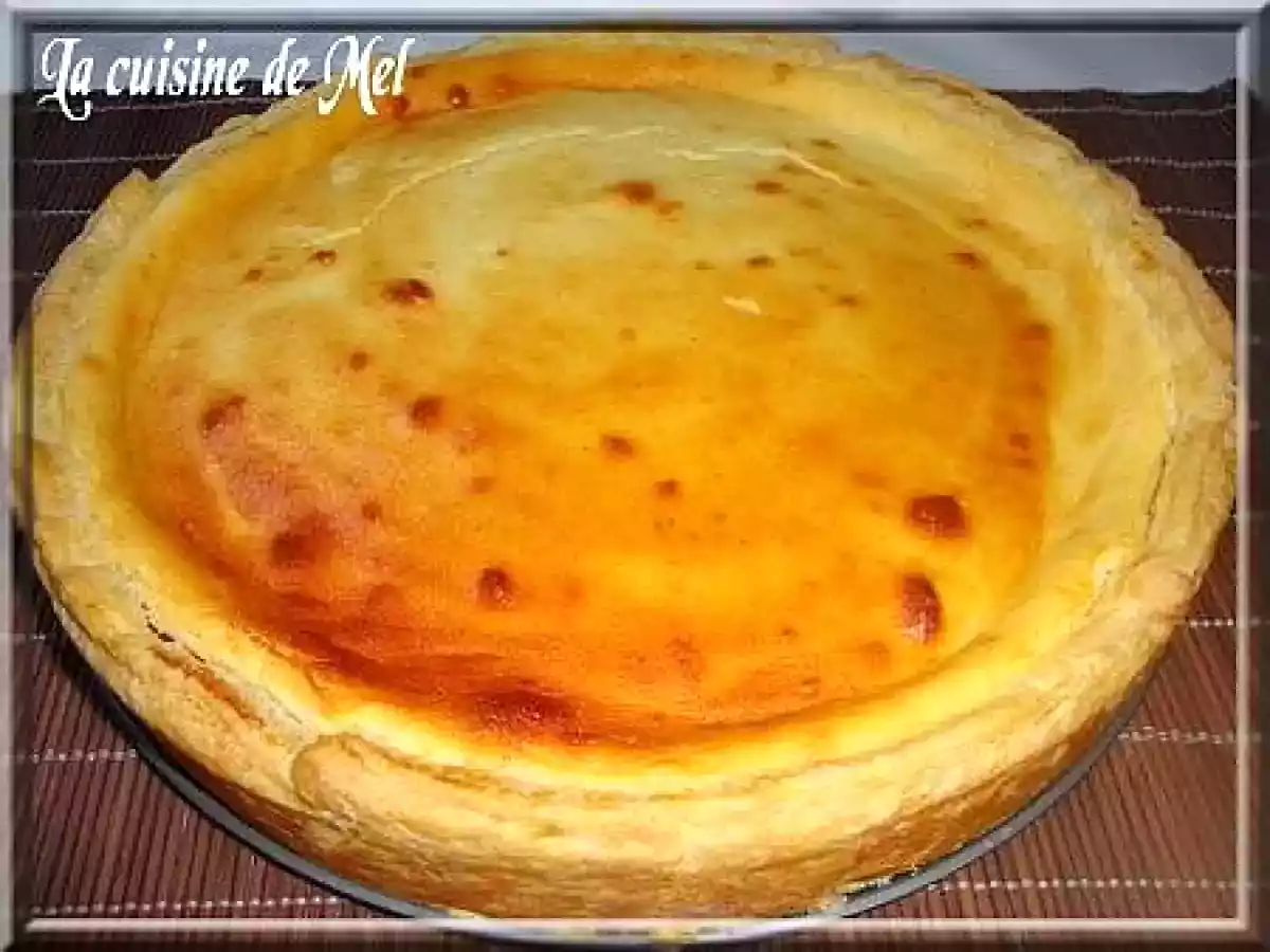 TARTE AU FROMAGE BLANC ALSACIENNE