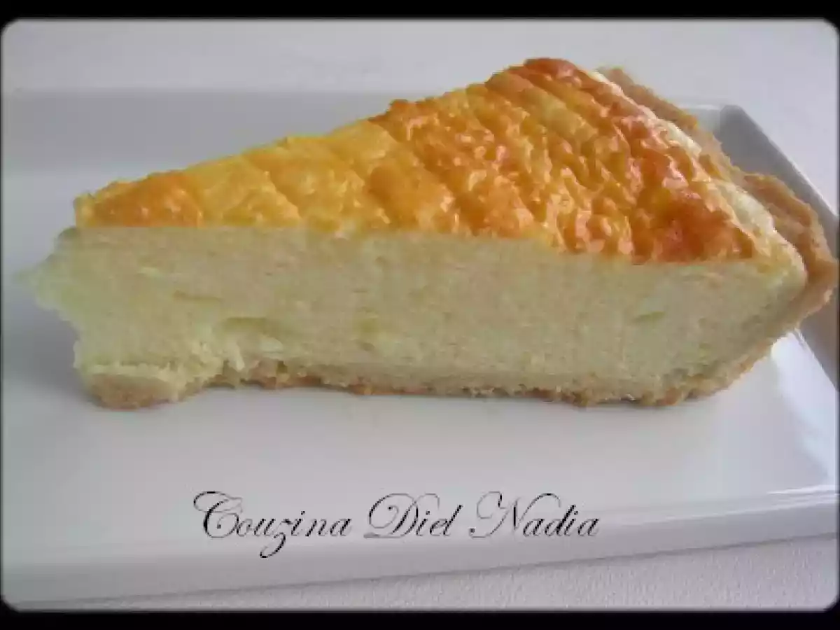 Tarte au Fromage Blanc de Christophe Felder