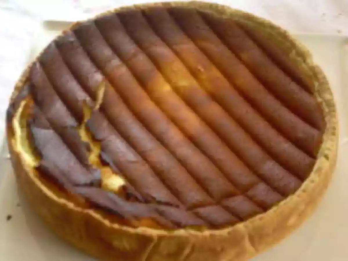 tarte au fromage blanc et confiture