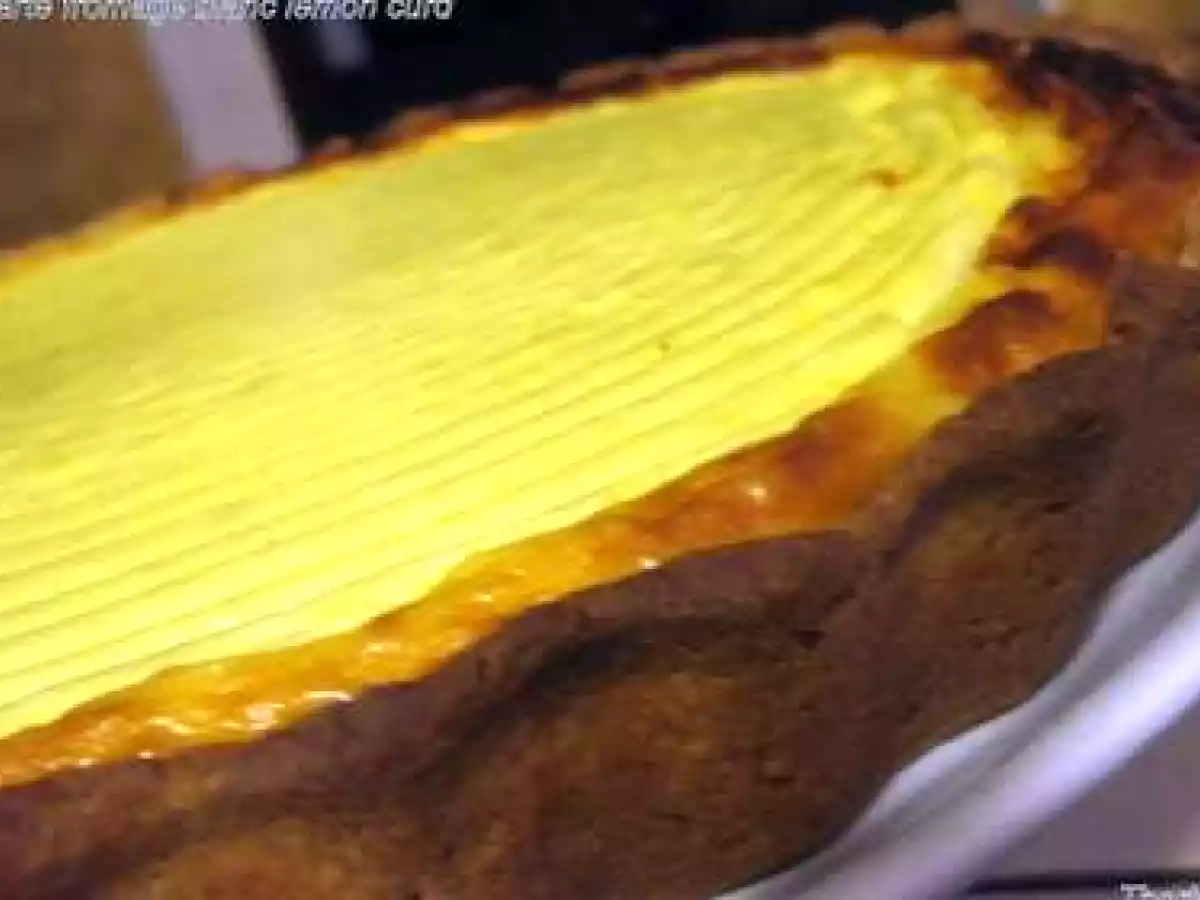 Tarte au fromage blanc et lemon curd - photo 2