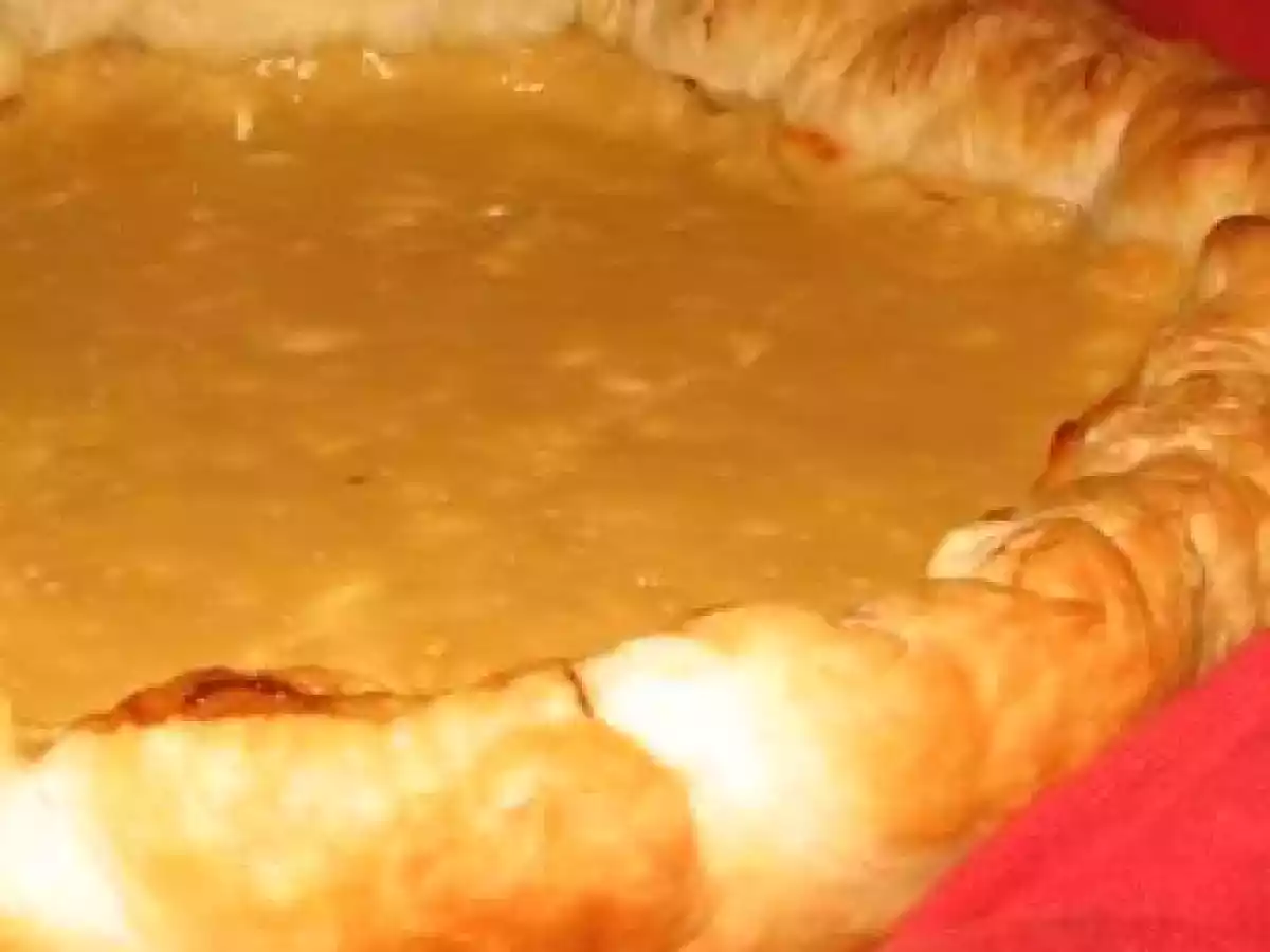 Tarte au fromage de chèvre et au sirop d?érable