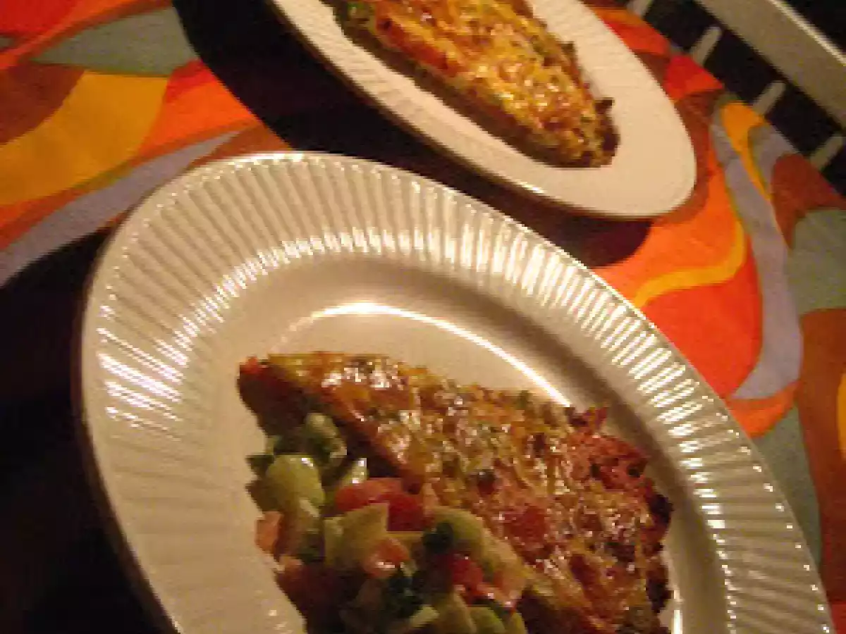 Tarte au fromage et aux tomates sans pâte - photo 2