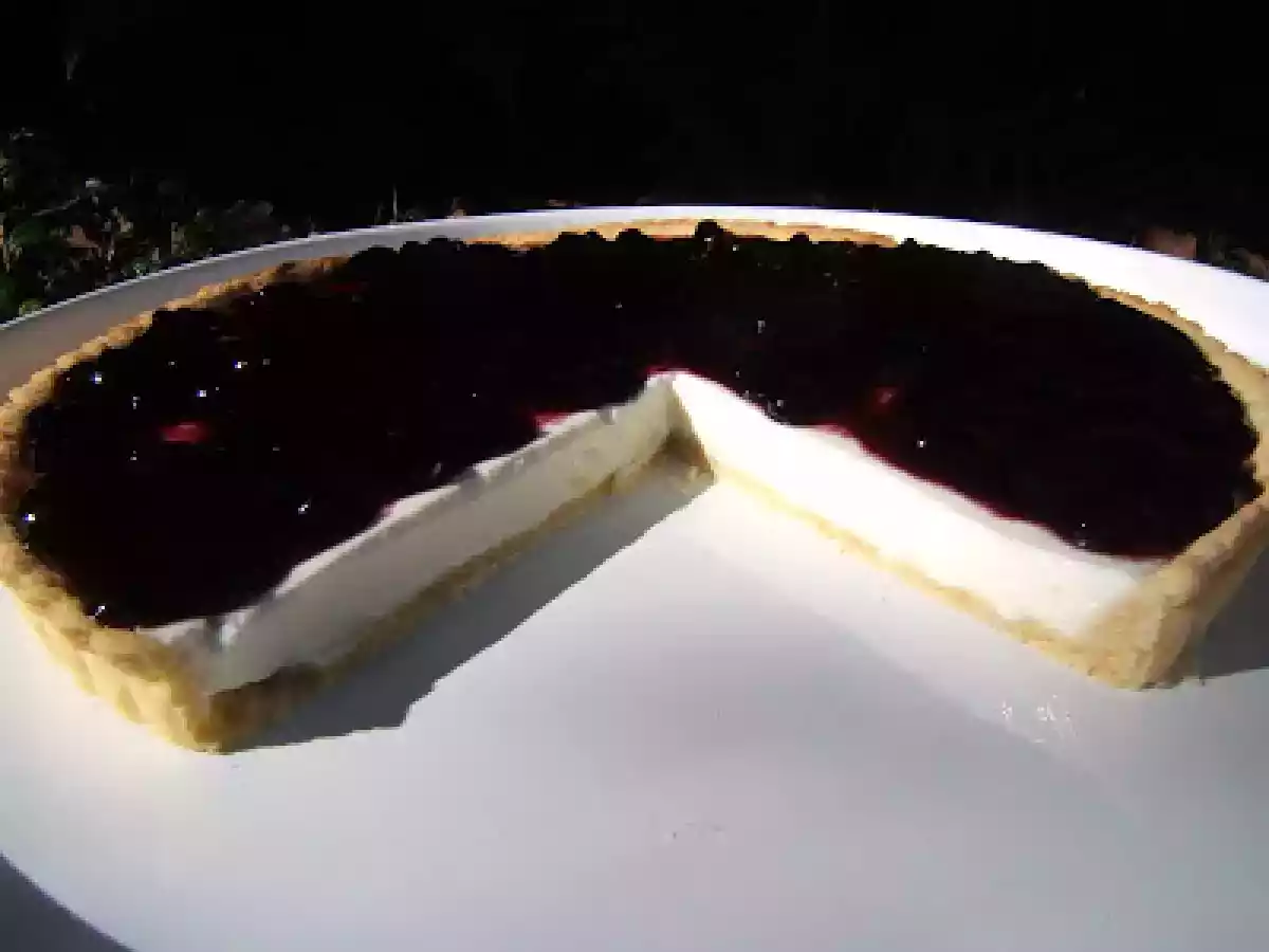 Tarte au fromage frais et myrtilles - photo 3