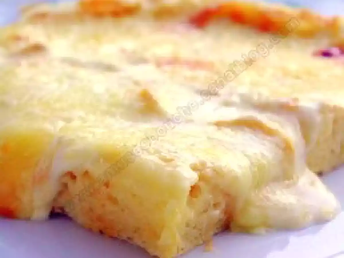 Tarte au maroilles à la pâte à pain - photo 3