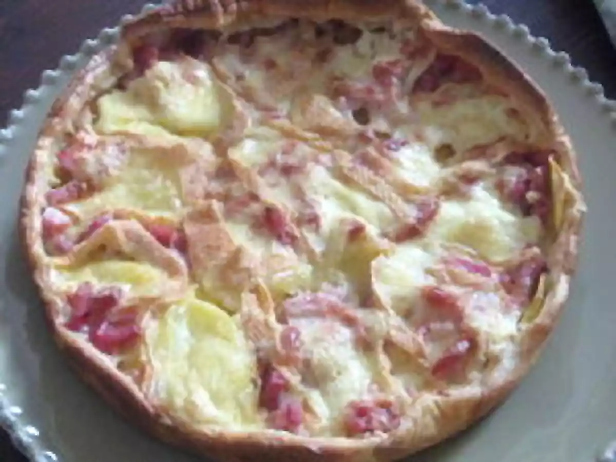 Tarte au maroilles express