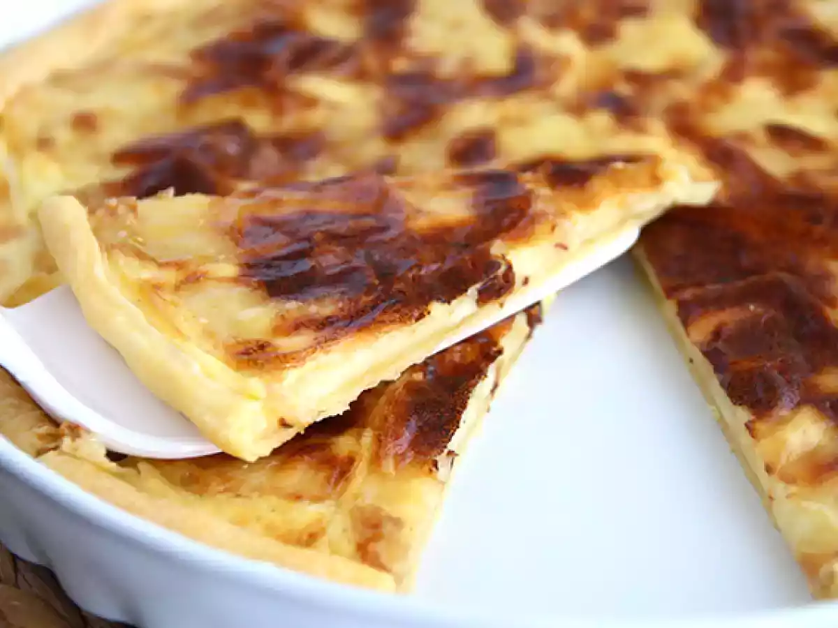 Tarte au Maroilles simple et rapide - photo 2