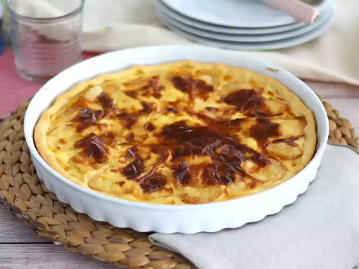 Tarte au Maroilles simple et rapide - photo 3