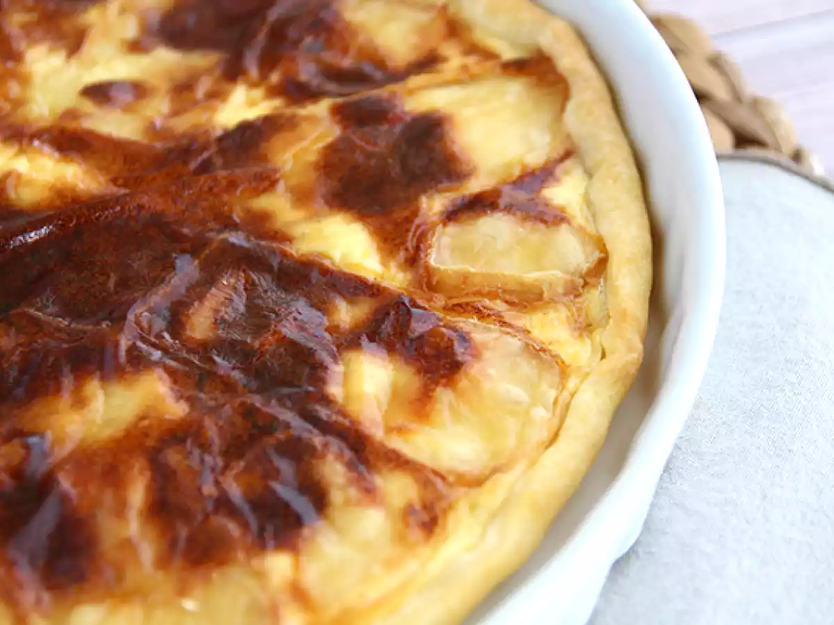 Tarte au Maroilles simple et rapide - photo 4