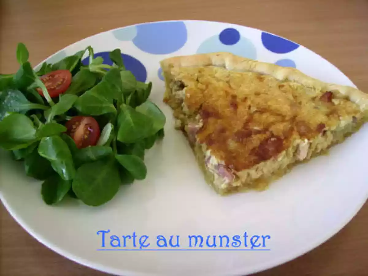 Tarte au munster