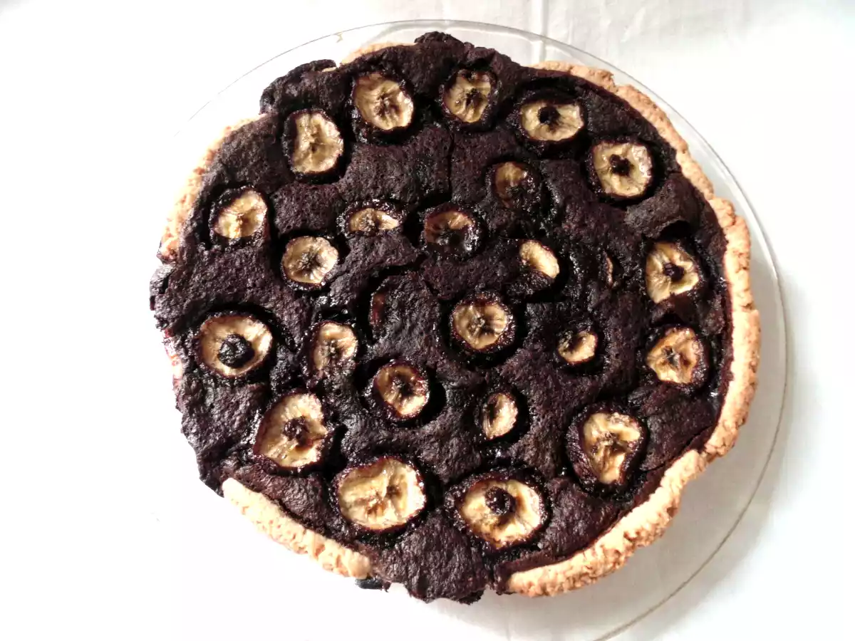 Tarte au Nesquik et à la banane - photo 2