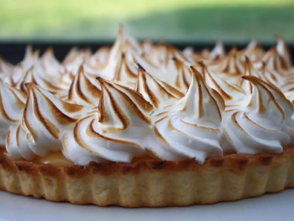 Tarte au pamplemousse rose meringuée - photo 2