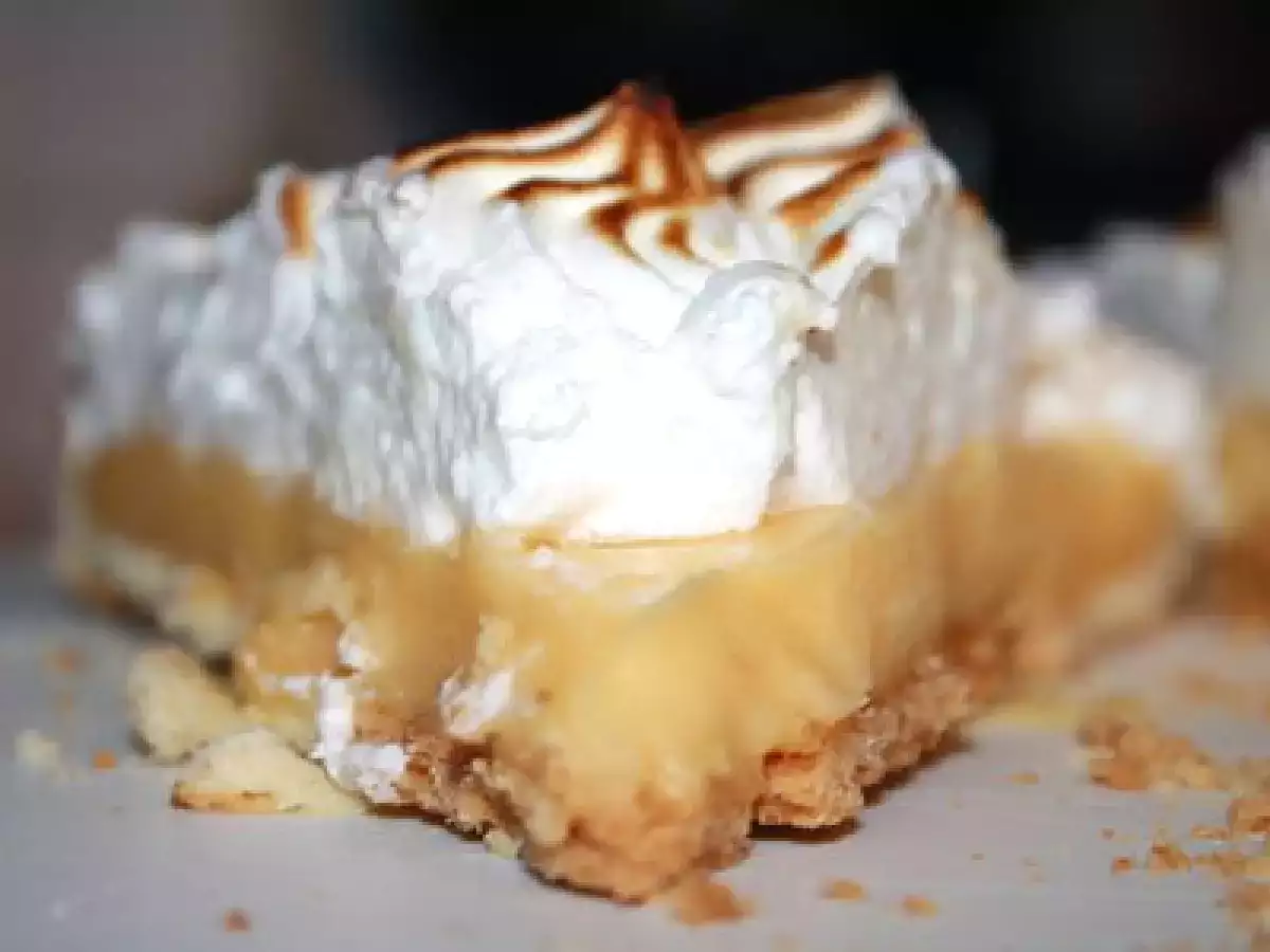 Tarte au pamplemousse rose meringuée - photo 3