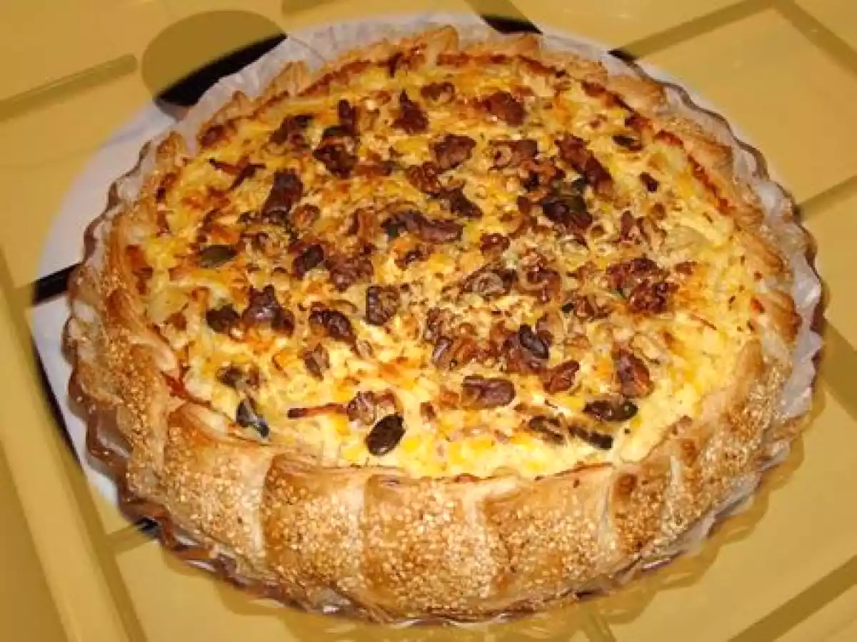 Tarte au potimarron et céleri rave