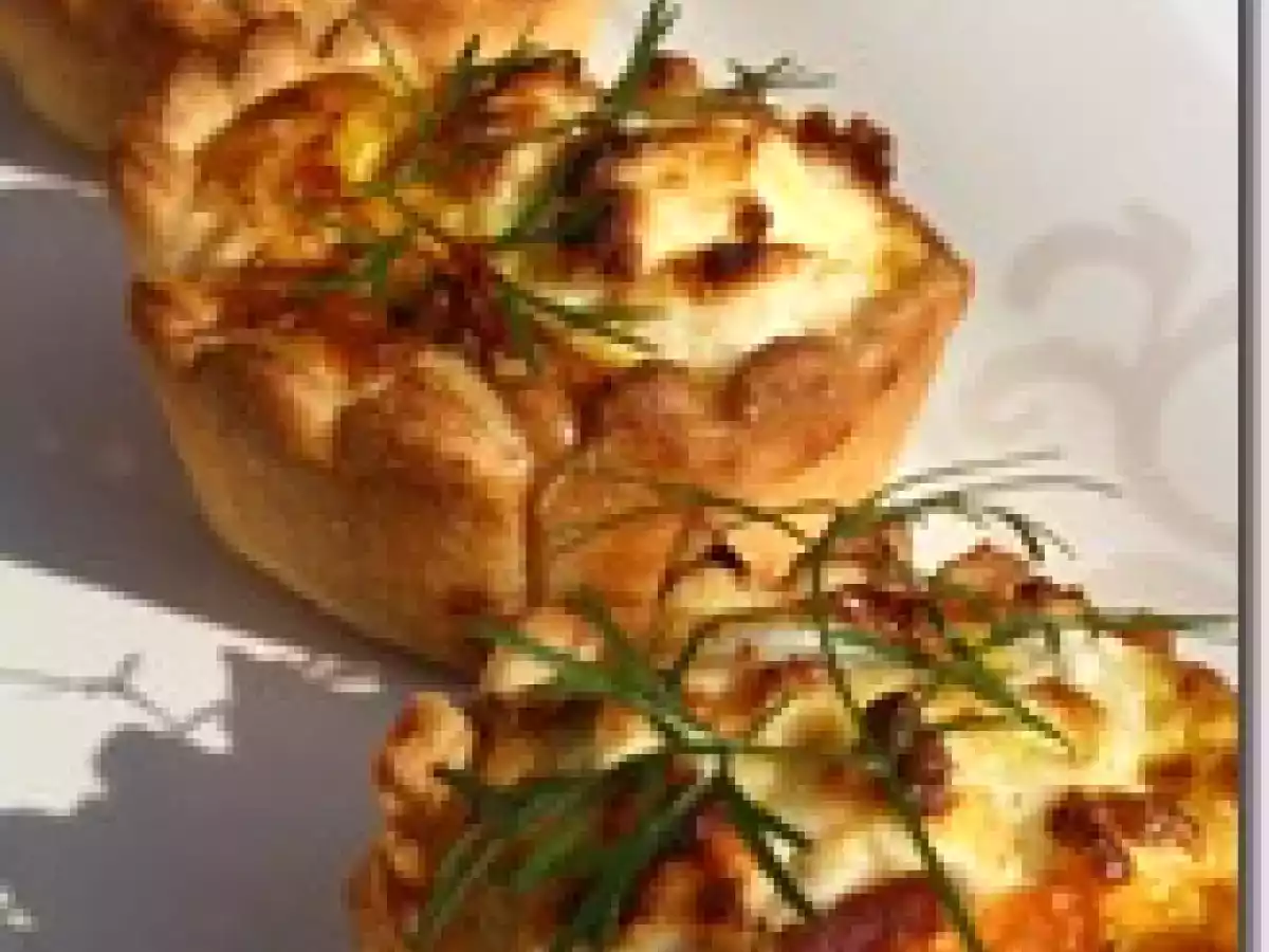 Tarte au Potiron, Chèvre et Serrano