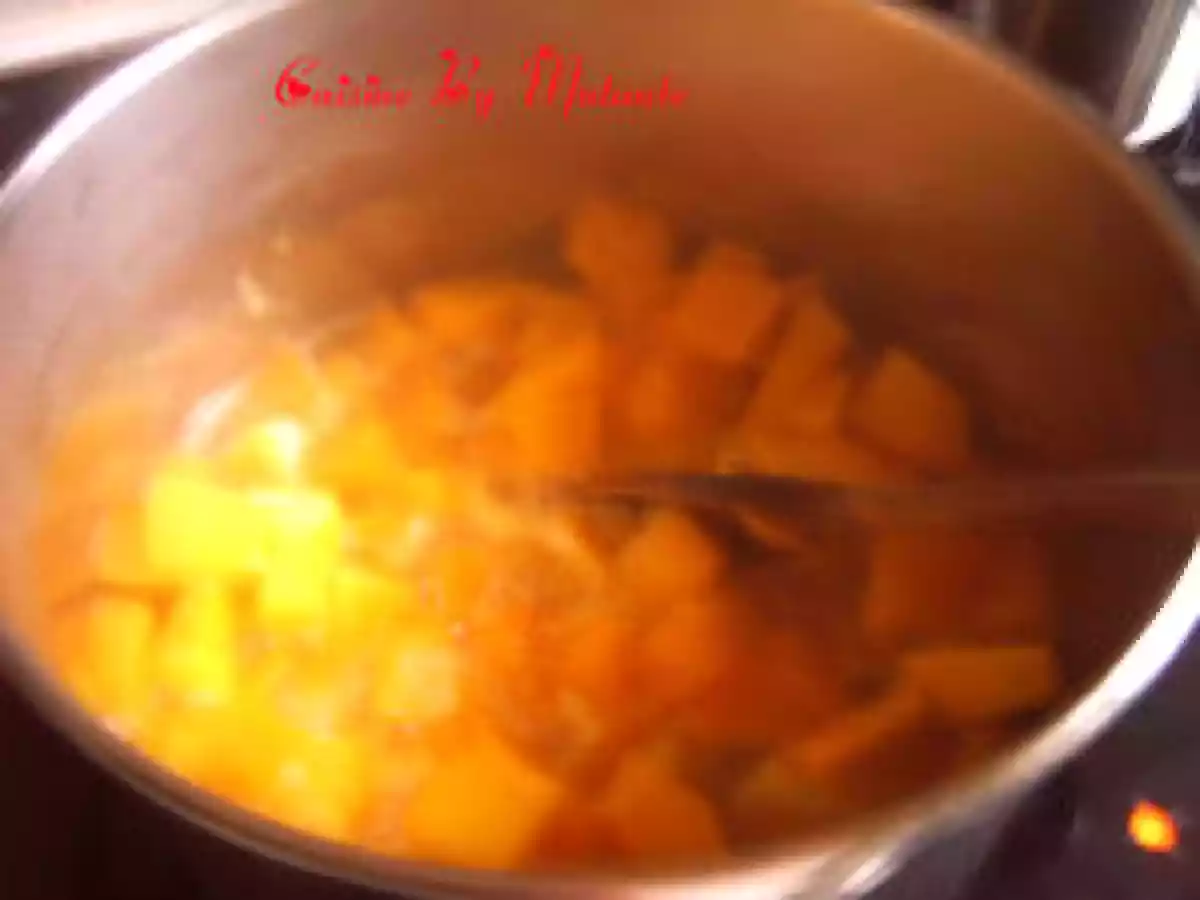 Tarte au potiron (sucrée) - photo 3