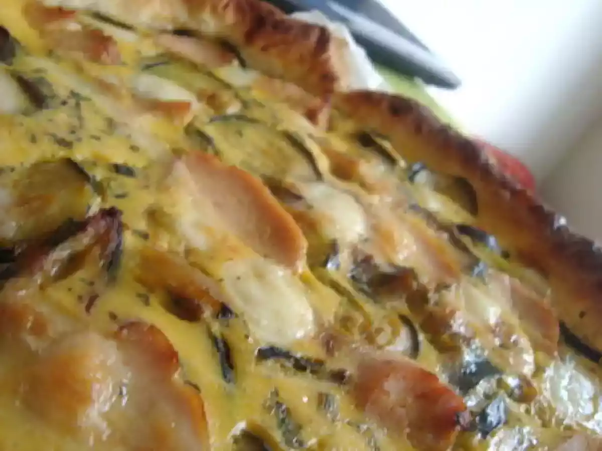 Tarte au poulet, estragon, moutarde, courgette et tomme pour changer le monde? - photo 2