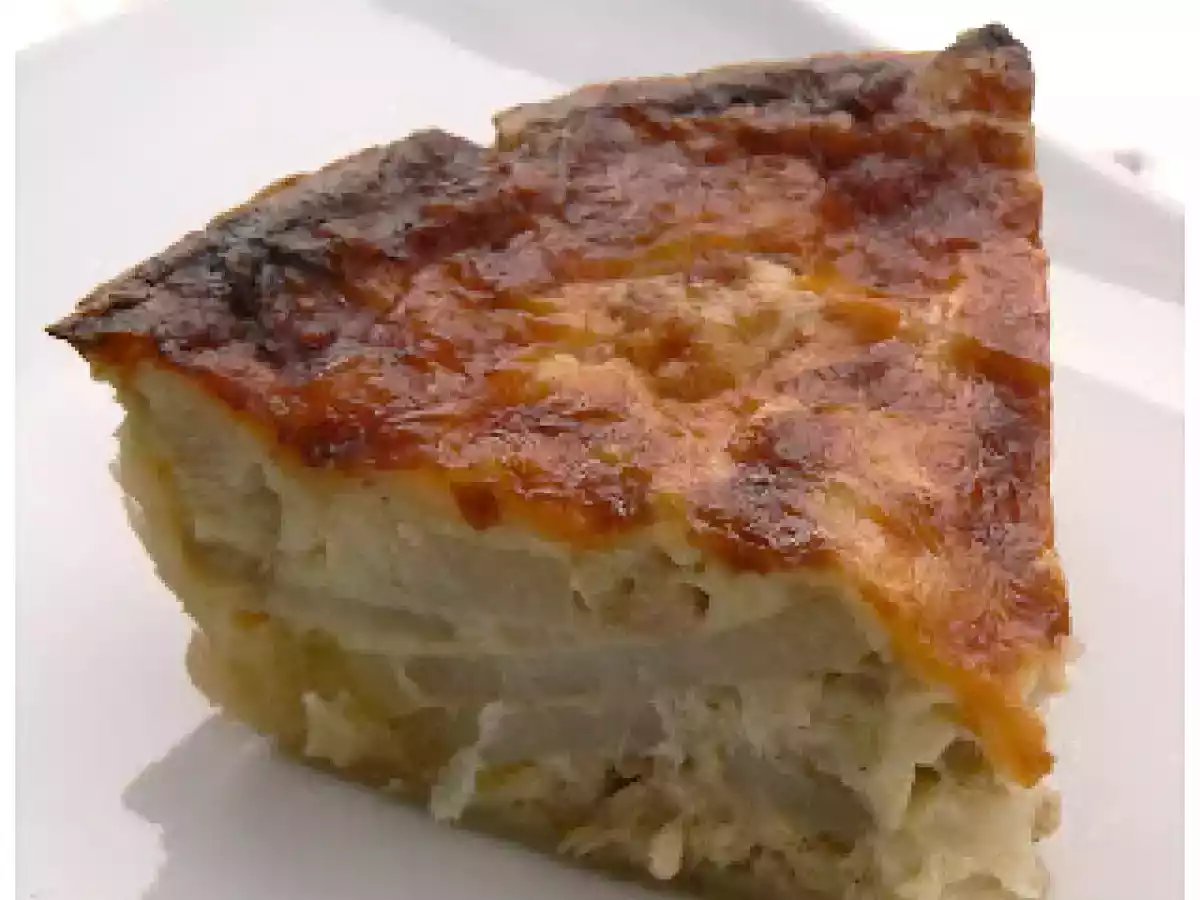 Tarte au poulet et pommes de terre