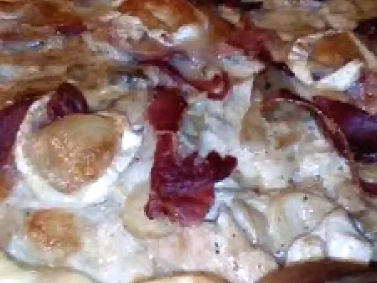 Tarte au poulet jambon de Bayonne et Chèvre - photo 2